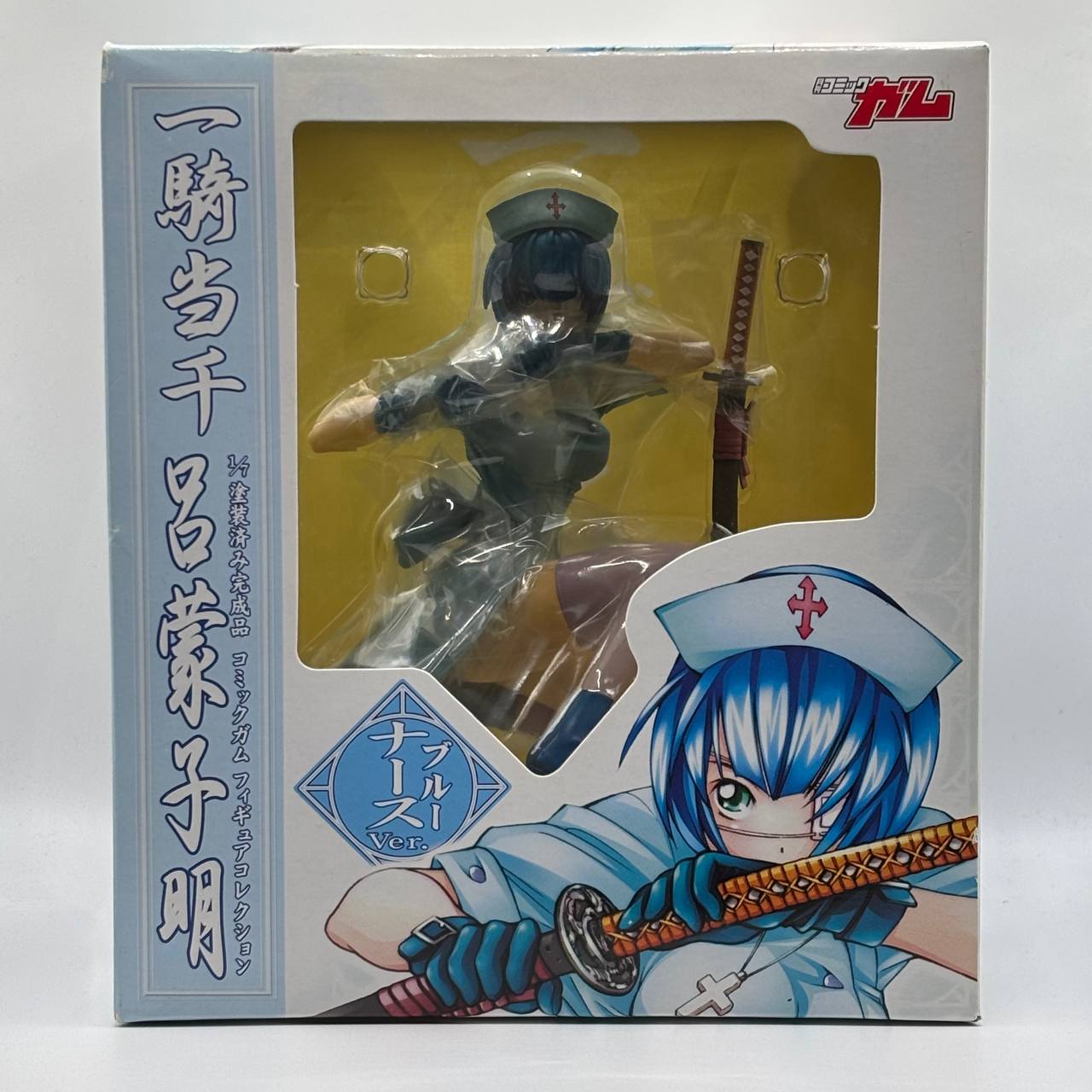 Ikkitousen Ryomou Shimei Blue Nurse Ver 1/7 Scale Anime Figure Comic Gum