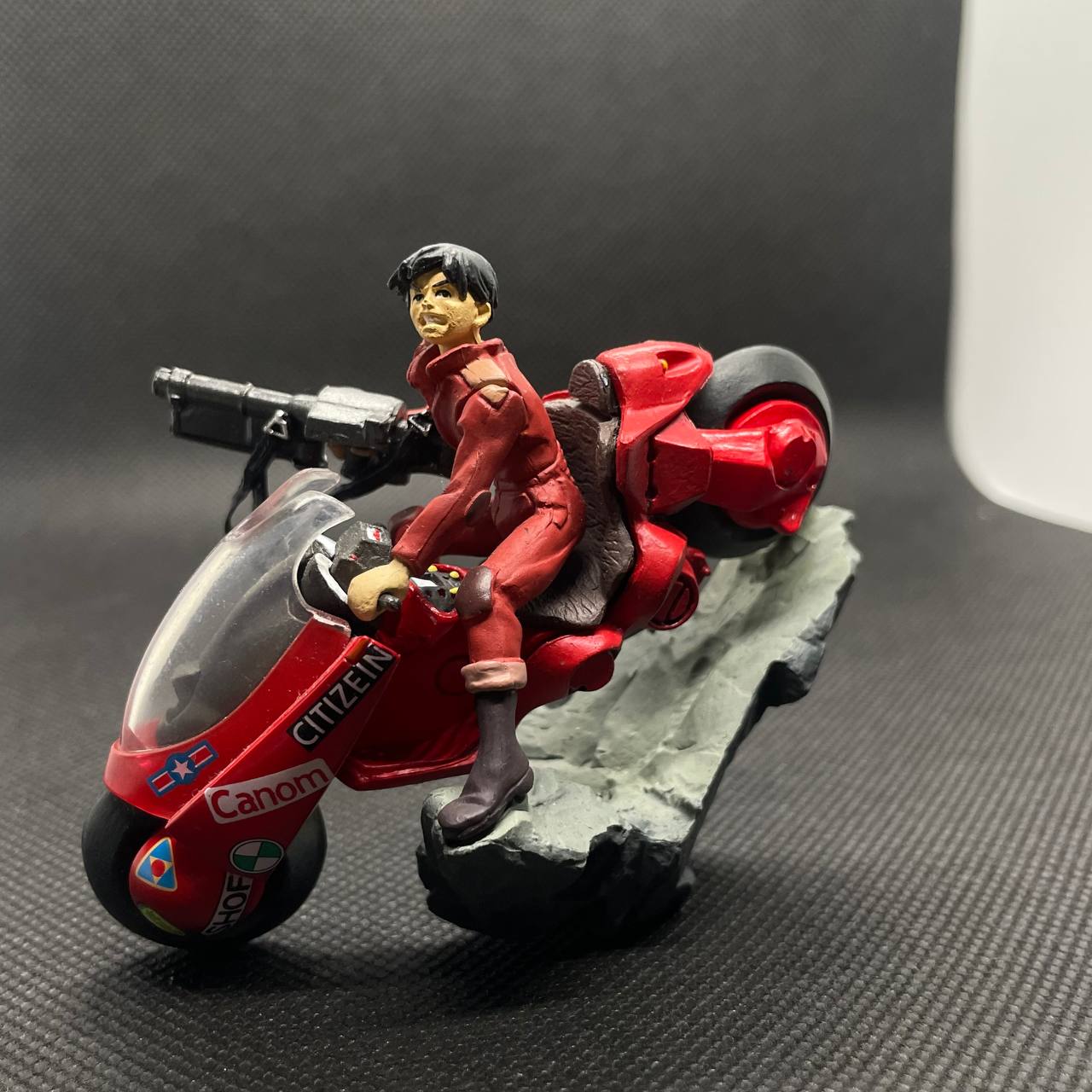 Kaneda's Bike with Kaneda Figure