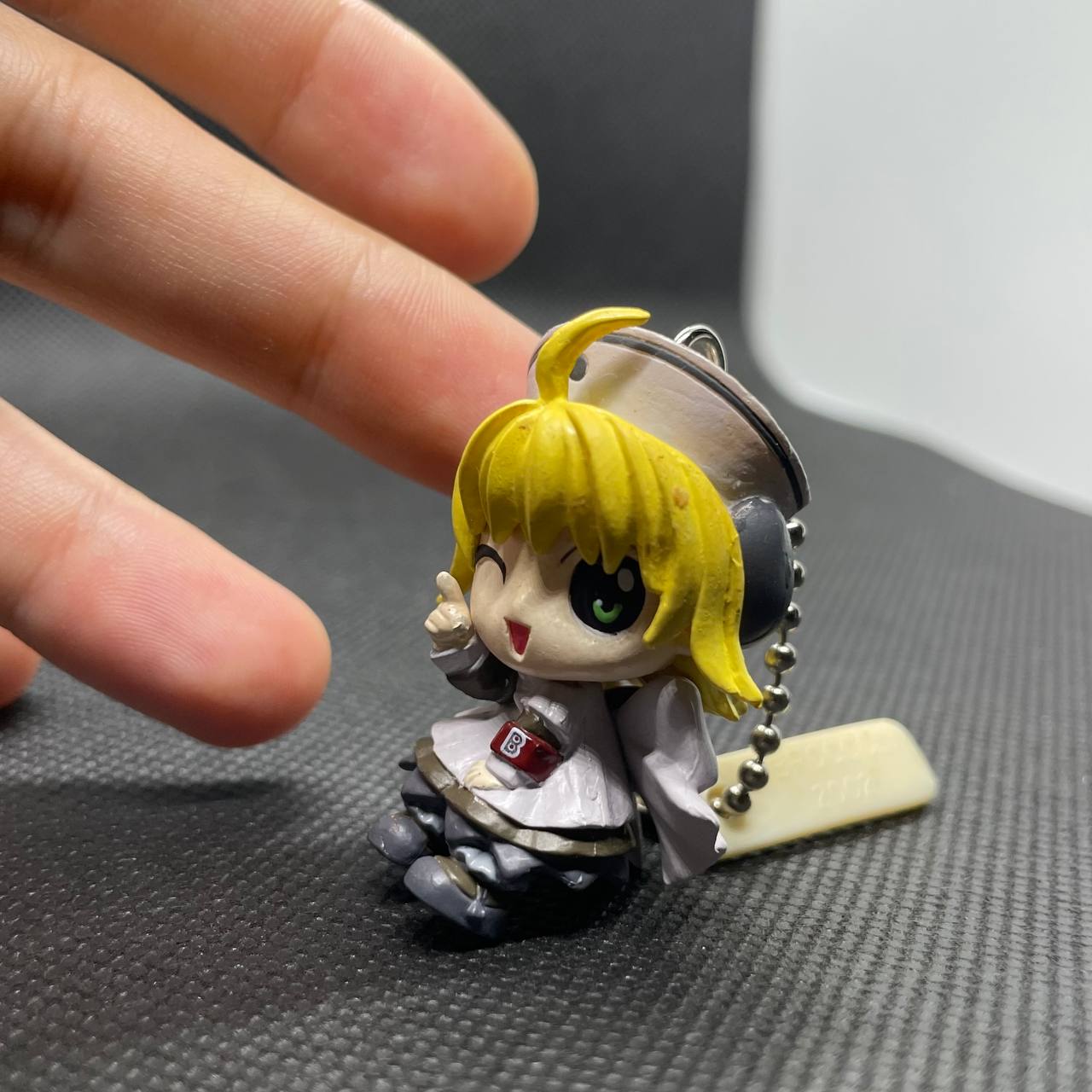 Piyoko Pyocola Keychain Figure