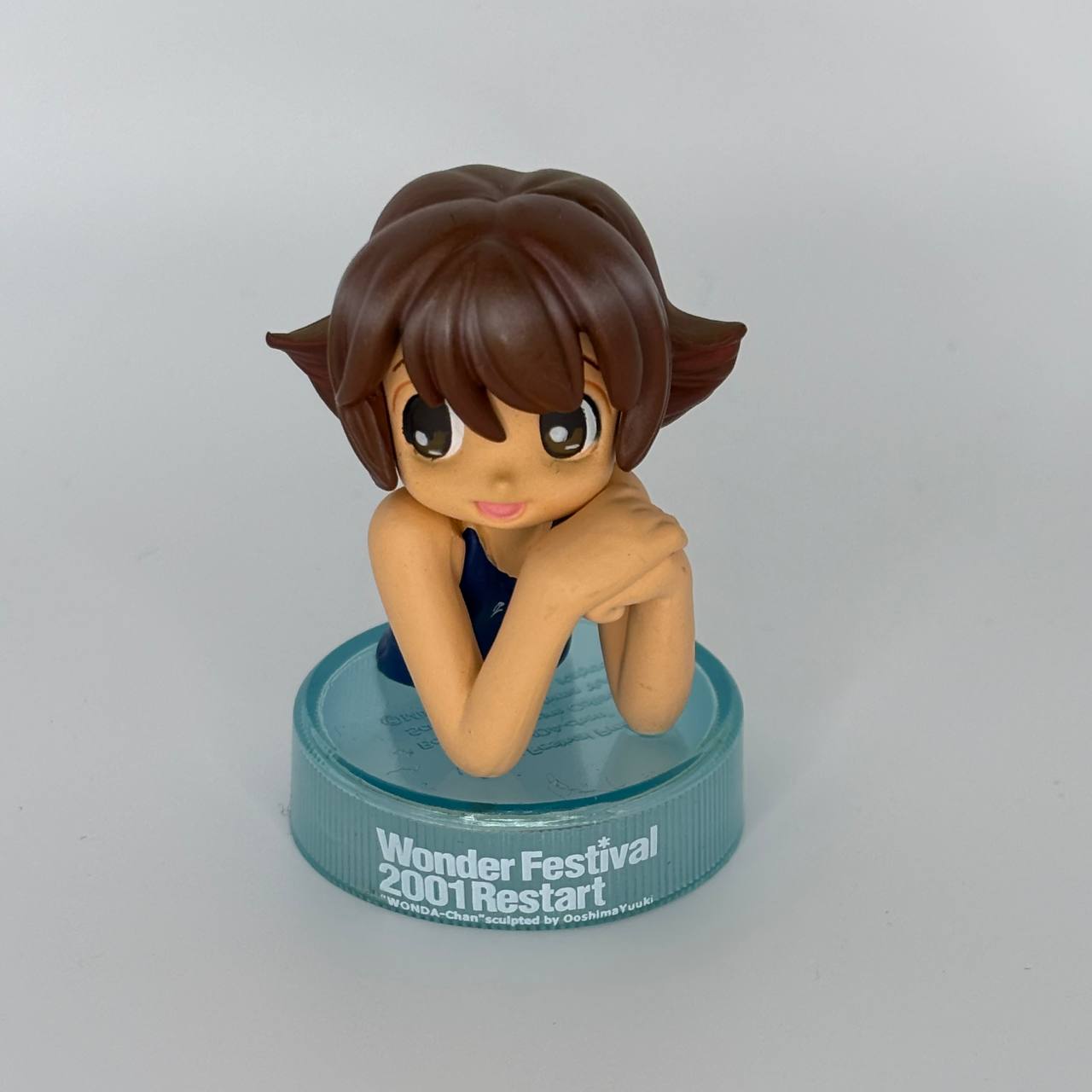 Wonder Festival 2001 Restart Wonda-chan Bottle Cap Figure Vintage — photo 1