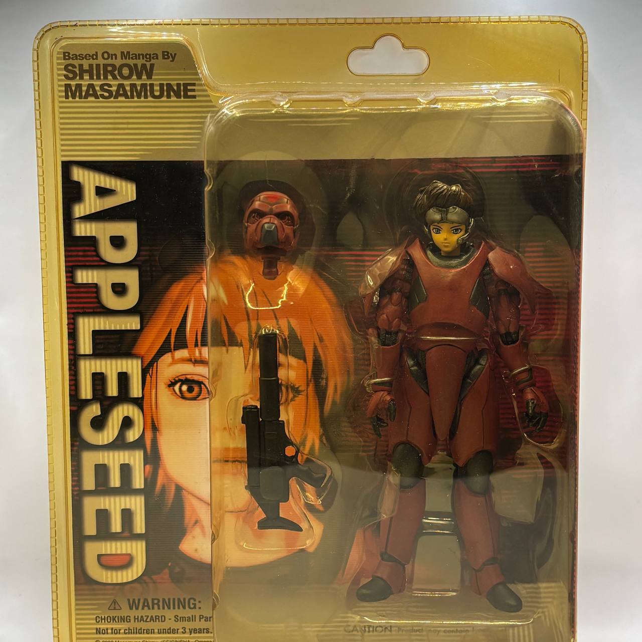 Yamato Appleseed Deunan Knute Red Armor Action Figure 2004 Shirow Masamune NEW Factory Sealed
